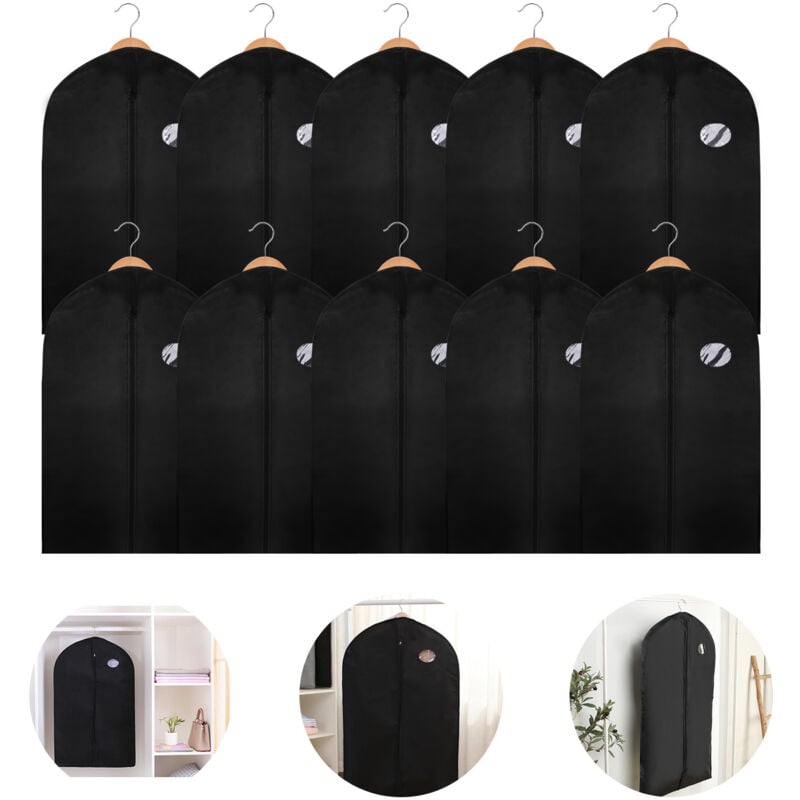 Swanew - Housses de Vêtements, Housses de Protection, housse à vêtements -10 pcs 100X60CM