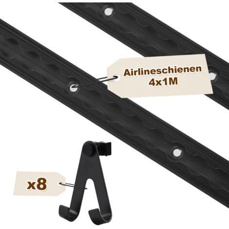 SWANEW Kit di guide 4PCS, accessori di fissaggio per moto, merci, biciclette