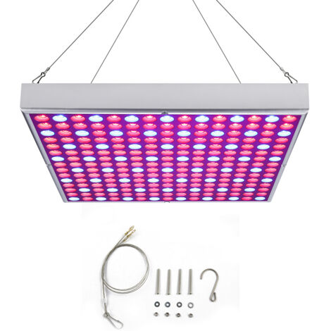 SWANEW Lampade per Piante 15w Grow Led Coltivazione Indoor Idroponica Lampada Crescita Luci Piante Illuminazione di Pannello per Luminosa Led per Piante