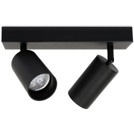 SWANEW Lámpara de techo de la lámpara de techo Lámpara de techo de 2 pilas de techo LED de 2 veces dormitorio moderno 4W