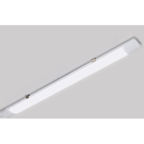 SWANEW LED Feuchtraumleuchte Deckenleuchten Keller Keller Garage Lampe Neutralweiß IP65 120 cm