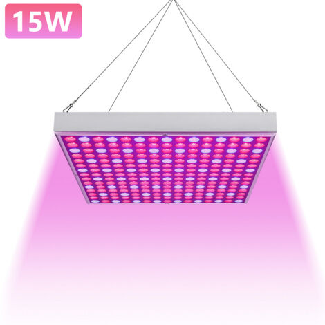 SWANEW LED Pflanzenlampe Sonnrnlicht, Flowerpot Lampe 225 LEDs(rot,blau), Pflanzenlicht Led Grow Lampe,Blumenlampe Wachstumslampe für Zimmerpflanzen Gewächshaus15W