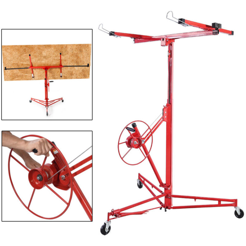 Swanew - Lève Plaques de Plâtre Aide au Montage Placoplatre Construction à Sec Charge maximum 68 Kg environ