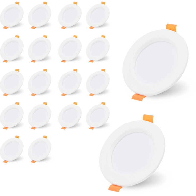 Swanew - Lot de 20 Spot led encastrable pour plafond 5W spots de plafond,spots encastrables led spots encastrables -Blanc froid 6000K