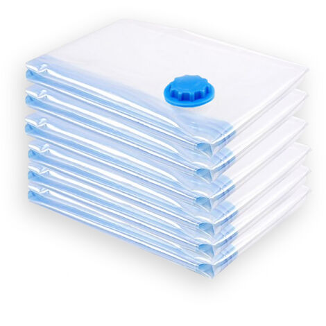 SWANEW Lot de 5 sac de rangement.40x60cm sac d'aspirateur sac à vêtements sous vide