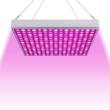 SWANEW Luce della pianta di giardinaggio 15W, luce della pianta di spettro completo 225LED per la coltivazione della pianta dell'interno