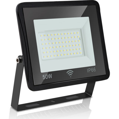 SWANEW Lughe a LED Luci da esterno 50w Fascio proiettore Fili esterno Spotlight Garden Lampade IP6 Warm White