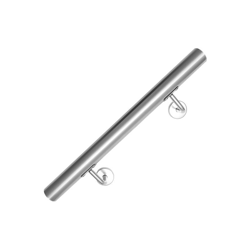 Swanew - Main courante en acier inoxydable 50cm Rampe d'escalier Support mural