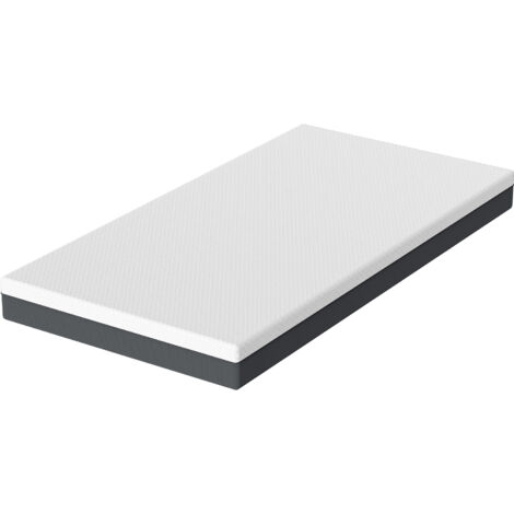 SWANEW Materasso 180x200cm Materasso in Water Foam Materasso in Memory Foam 7 Zone di Comfort H3 Rigidità