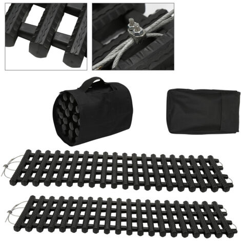 SWANEW Paraurti Stabile 2X Grip Auto Camion Auto Pneumatico Scala Tappetino di trazione