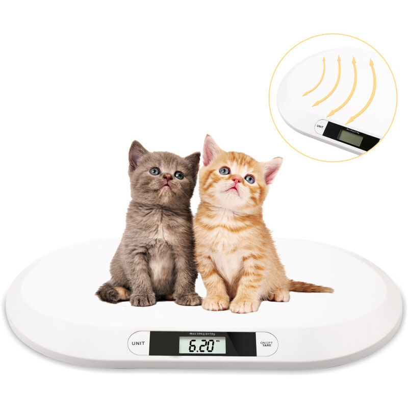 SWANEW Pèse-bébé Pèse-bébé numérique Pèse-bébé à piles jusqu'à 20 kg Pèse-bébé numérique