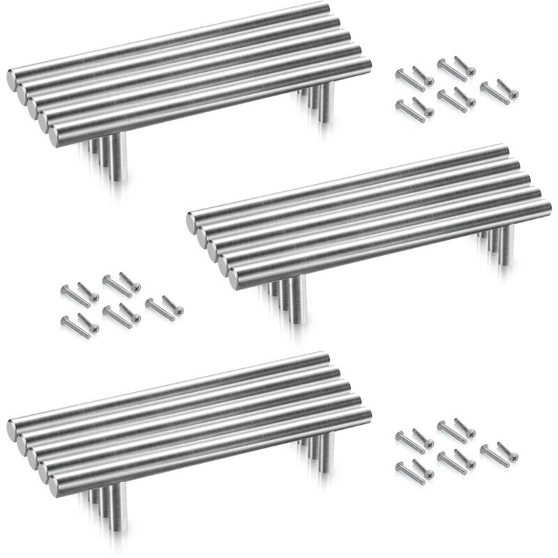 Poignées de meubles Poignée de porte Poignée de meuble Poignée de cuisine 188x128x12MM 20 pièces - Swanew