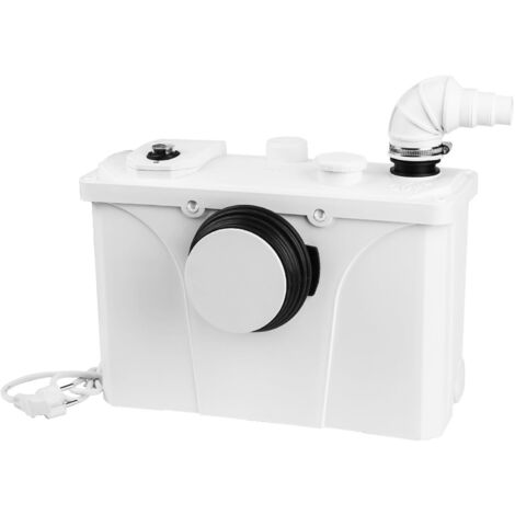SWANEW Pompa fecale da 700 W Pompe per acque reflue Pompe per acqua con filtro a carbone per WC Doccia Lavabo Pompa domestica