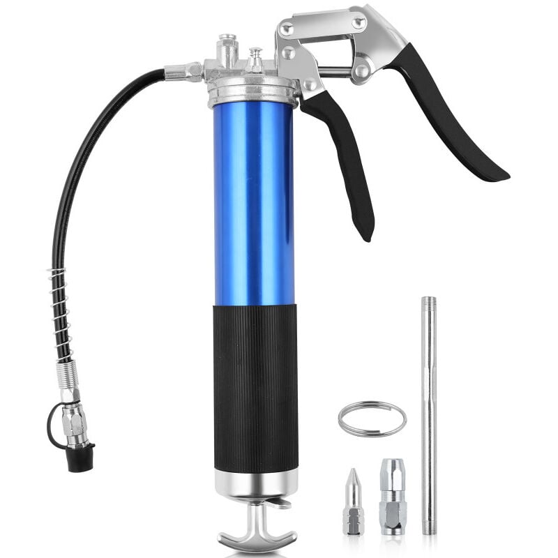 Swanew - Pompe à graisse Puissante 8000 psi Pompe à graisse à levier manuel Grease Gun Compatible