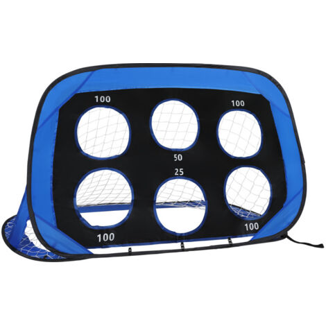 SWANEW porta da calcio portatile pop-up Porta da calcio 4 in 1 con borsa Mini porta da calcio per bambini 120x80x80 cm 1PCS