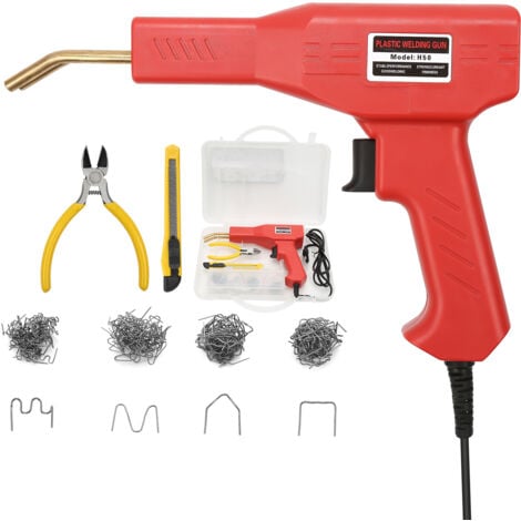 SWANEW Prácticos soldadores de plástico. máquina grapadora caliente. grapa de reparación de parachoques