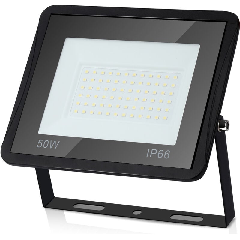 Projecteur Extérieur led 50W Blanc Chaud Jardin Garage Spot éclairage de sécurité IP66 Projecteur led - Swanew