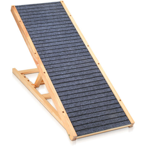 SWANEW Rampa di carico antiscivolo pieghevole per cani 120x 40 cm