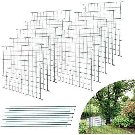 SWANEW Recinto dello stagno Cancello del giardino Recinto del giardino libero Recinto di protezione dello stagno 22pcs