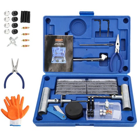 SWANEW Reifen Reparatur Set, 73-teilig