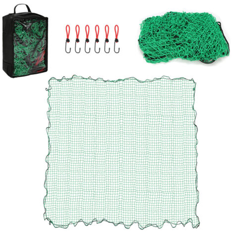 SWANEW Rete rimorchio . Elastica. per Rimorchio Auto. Protezione Portapacchi. Sicurezza Carico. 3 x 2 m