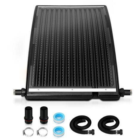 SWANEW Riscaldatore solare per piscina Riscaldatore solare curvo per piscina 15 L, Ø38 mm, design accessori per piscina