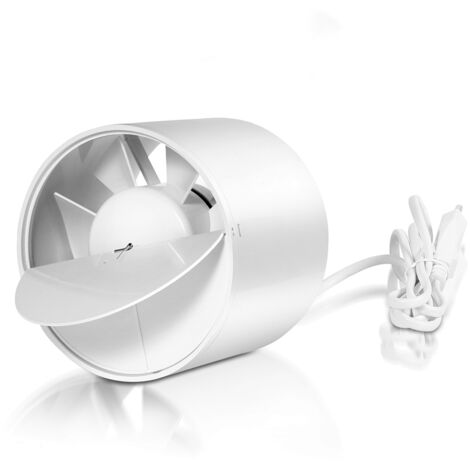 SWANEW Rohr Ventilatore Condotto Ventilatore Condotto di Scarico Ventilatore Ventilatore Ventilatore con Cuscinetto Olio- 100mm