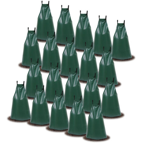 SWANEW Sacchetto per l'irrigazione 20X sacchetto per l'irrigazione dell'albero gocciolato 75L