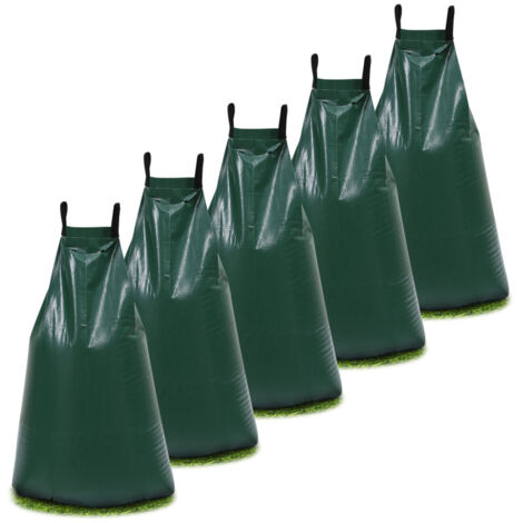 SWANEW Sacchetto per l'irrigazione 5X sacchetto per l'irrigazione dell'albero gocciolato 75L