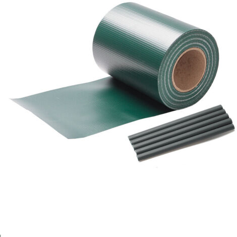 SWANEW Schermo per la privacy del giardino resistente alle intemperie Recinto del giardino PVC verde 70mx19cm