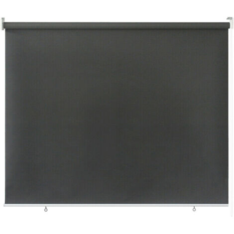 SWANEW Servizio di tenda da sole 140 x 140 cm Dalcony Sun dalla crema solare. trave da sole verticale UV. parabrezza e schermo di privacy. realizzato in metallo e poliestere. antracite