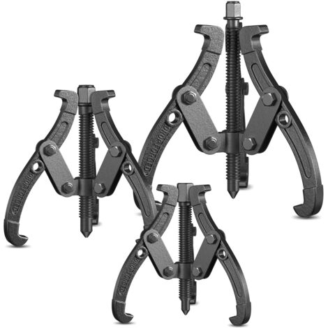 SWANEW Set di estrattori per cuscinetti da 3 pezzi, estrattore interno, estrattore esterno, cuscinetto a sfere, utensile per estrazione interna