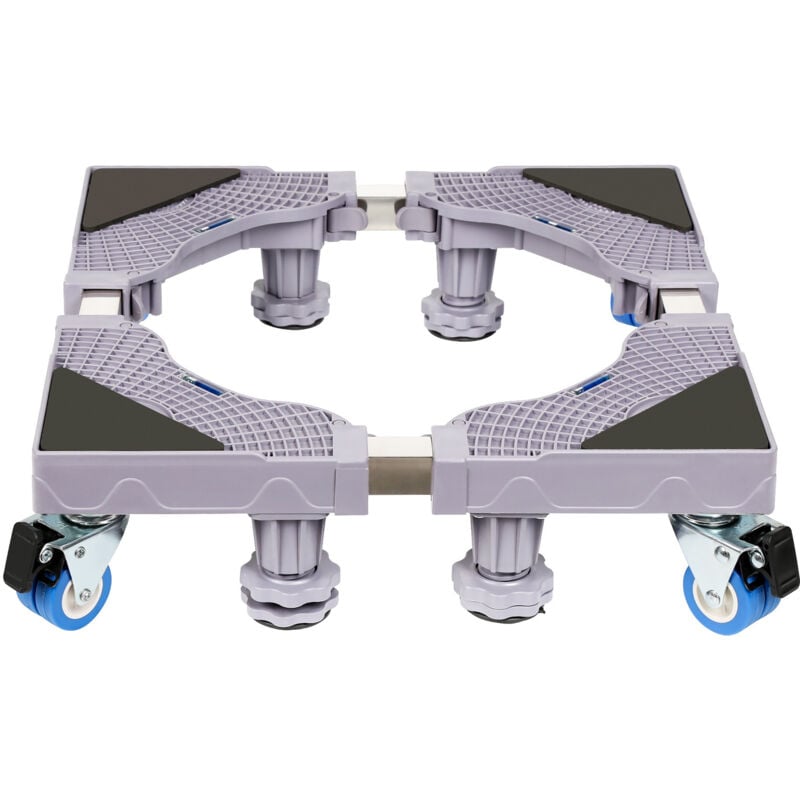 Swanew - Socle de machine à laver Support de Machine à Laver avec 4 Roues et 8 Pieds Base de Réfrigo de Lave