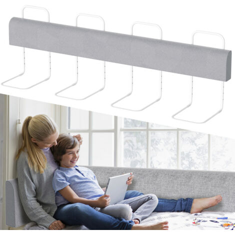 SWANEW Sponde Letto Bambini 200 CM Sbarra Letto Bambini Può Sollevamento Verticale Sponda Letto anti Caduta