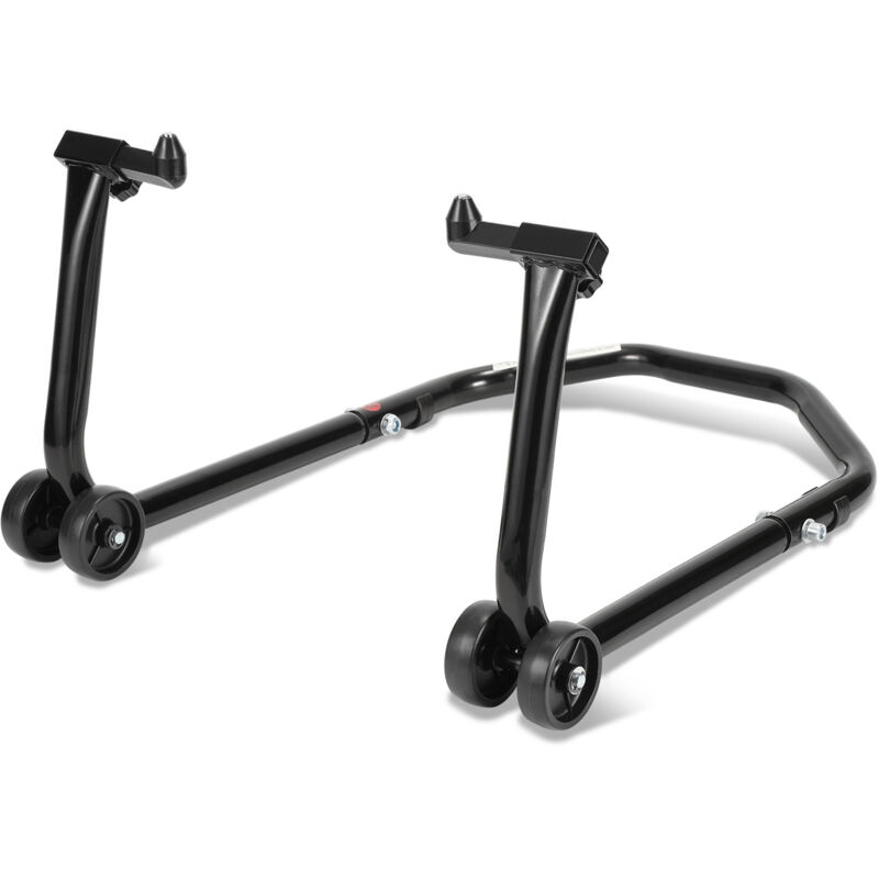 Swanew - Support béquille de moto Support de transport de la largeur de la roue avant réglable pour presque toutes les motos