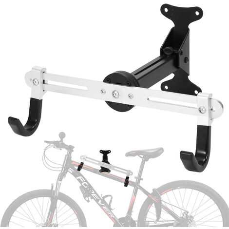 Support Porte de Velo Mural peut Pliable, Accroche Velo Mural Garage, Support  Mural Robuste pour VTT, GU.B/bon Vélo de Route, E-bike, 1x Support Mural  Pour Pédale + 2x Support de Fixation FDC