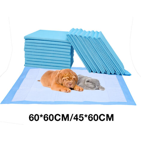 SWANEW Tappetini per cuccioli Tappetino per cani per l'addestramento alla toilette dei cani Tappetini per cuccioli 6060/4560cm