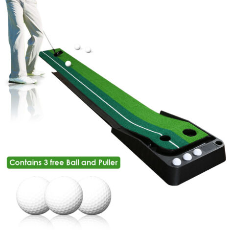 SWANEW Tappetino da golf per putting per principianti Tappetino per l'allenamento del golf in resistente erba artificiale