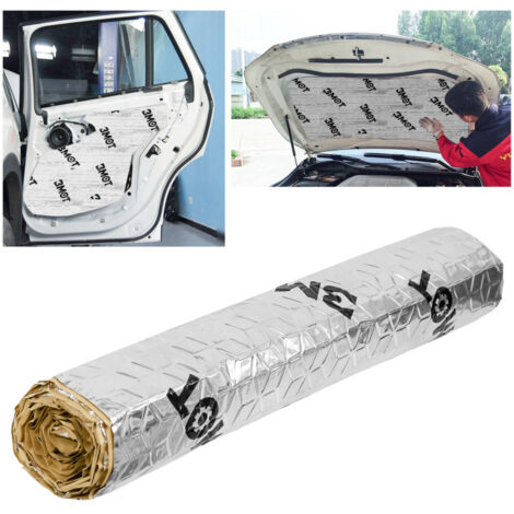 SWANEW Tappetino isolante per auto Tappetino isolante per veicoli Isolamento per Portiera Auto Resistente all'umidità 50 x 200 cm