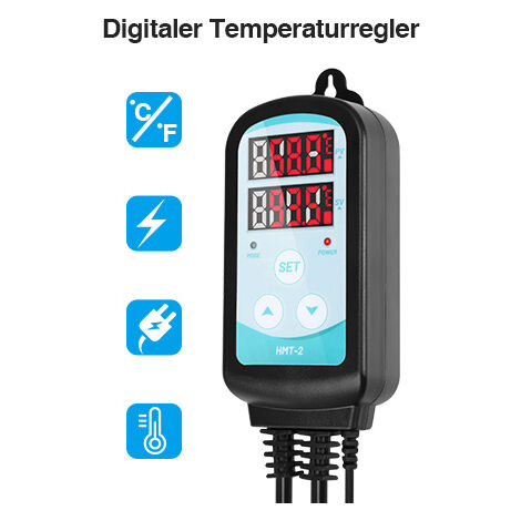 TolleTour Temperaturregler Infrarotheizungen Thermostat Digitaler