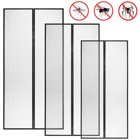SWANEW Tenda della porta della zanzariera magnetica protezione dell'angolo della porta del balcone della tenda 90x210CM