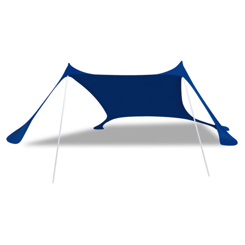 Tente de plage lycra Tente de soleil, 5 ou 8 Personnes Protection uv 50+ Famille Extérieur Portatif Résistant à l'eau 300x300x200cm - Swanew