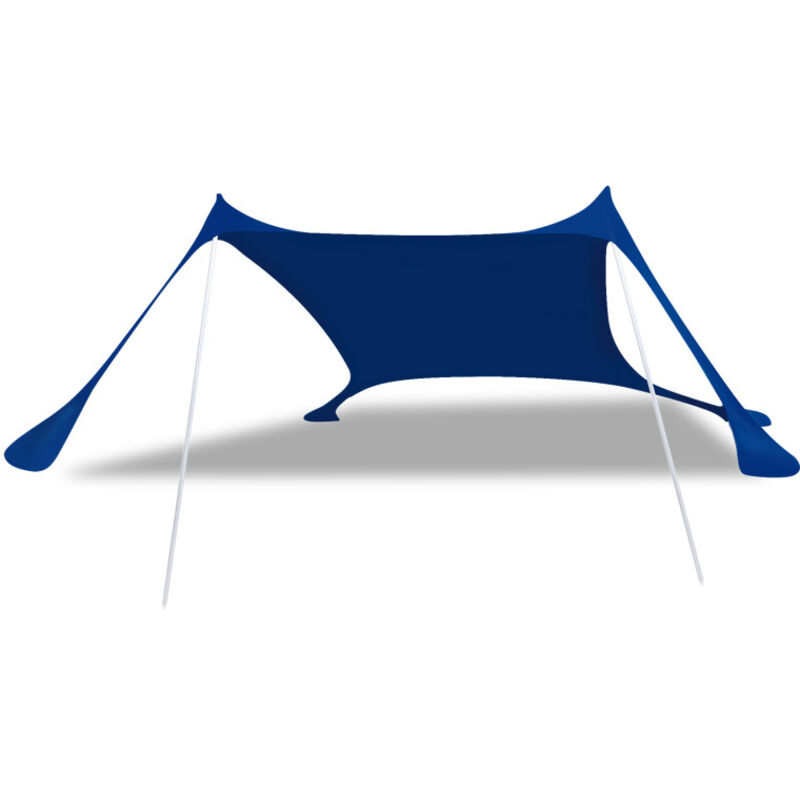 Tente de plage lycra Tente de soleil, 5 ou 8 Personnes Protection uv 50+ Famille Extérieur Portatif Résistant à l'eau 300x300x200cm - Swanew