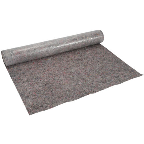 SWANEW Tessuto non tessuto per pittori con rivestimento antiscivolo in polietilene Tessuto non tessuto per pittori e tuttofare 220g/㎡ grigio 1x50m²