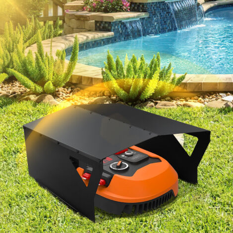 SWANEW Tetto robotico nero economico del garage del tosaerba 786034CM Piccola attrezzatura del giardino