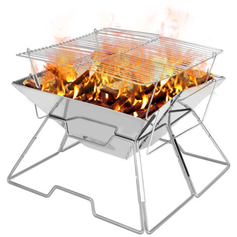 SWANEW Vassoio per il fuoco Vassoio per le piante Barbecue multifunzionali Riscaldatore Aerotherm Fuoco confortevole