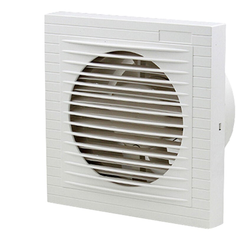 Swanew - Ventilateur de salle de bain ventilateur mural avec déflecteur de refoulement 100mm hotte aspirante toilette cuisine