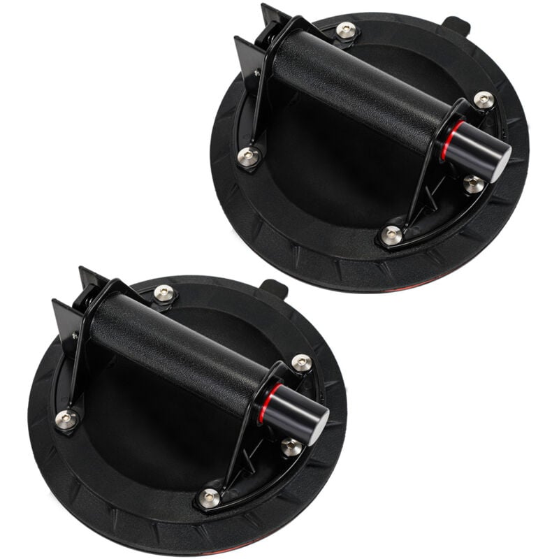 Ventouse verre ventouse max.120kg ventouses manipulation d'une main ventouse verre 2x - Swanew