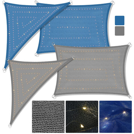 Solar Sonnensegel LED Lampe