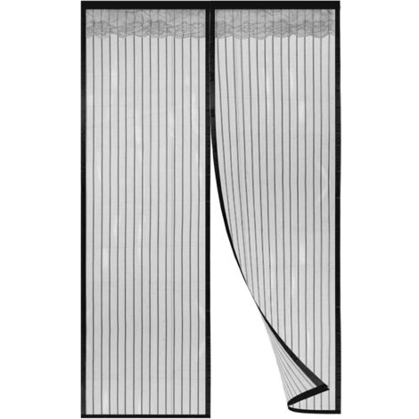 SWANEW Zanzariera magnetica 120 x 240 cm Tenda per porta senza trapano Striscia adesiva Tenda magnetica